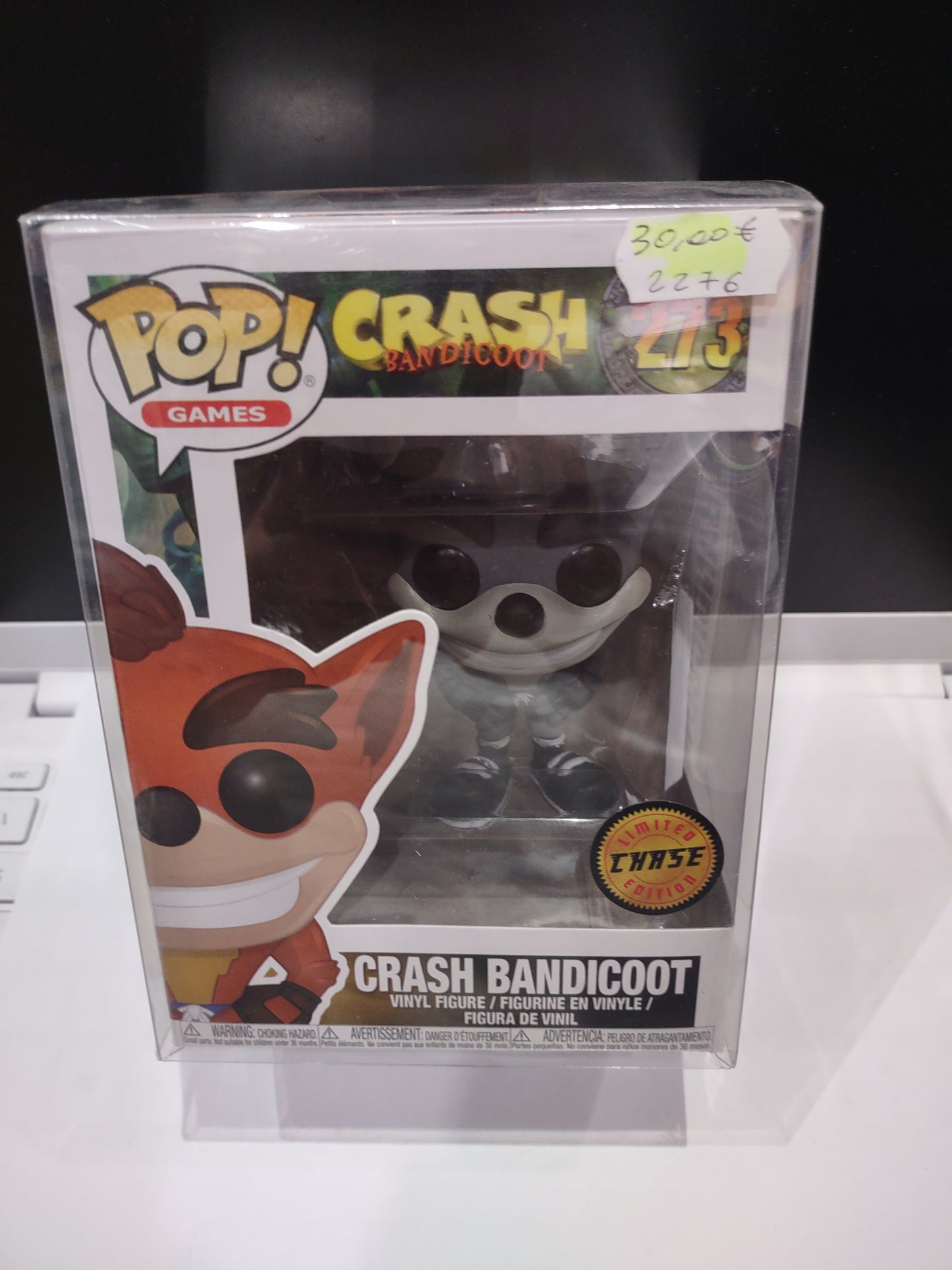 Pop funko games Crash Bandicoot 273 Chase Limited edition