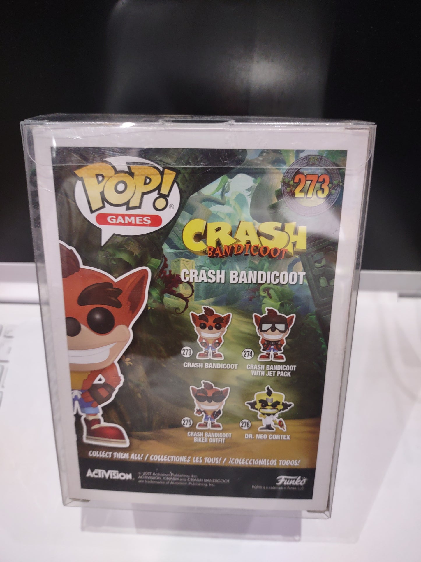 Pop funko games Crash Bandicoot 273 Chase Limited edition