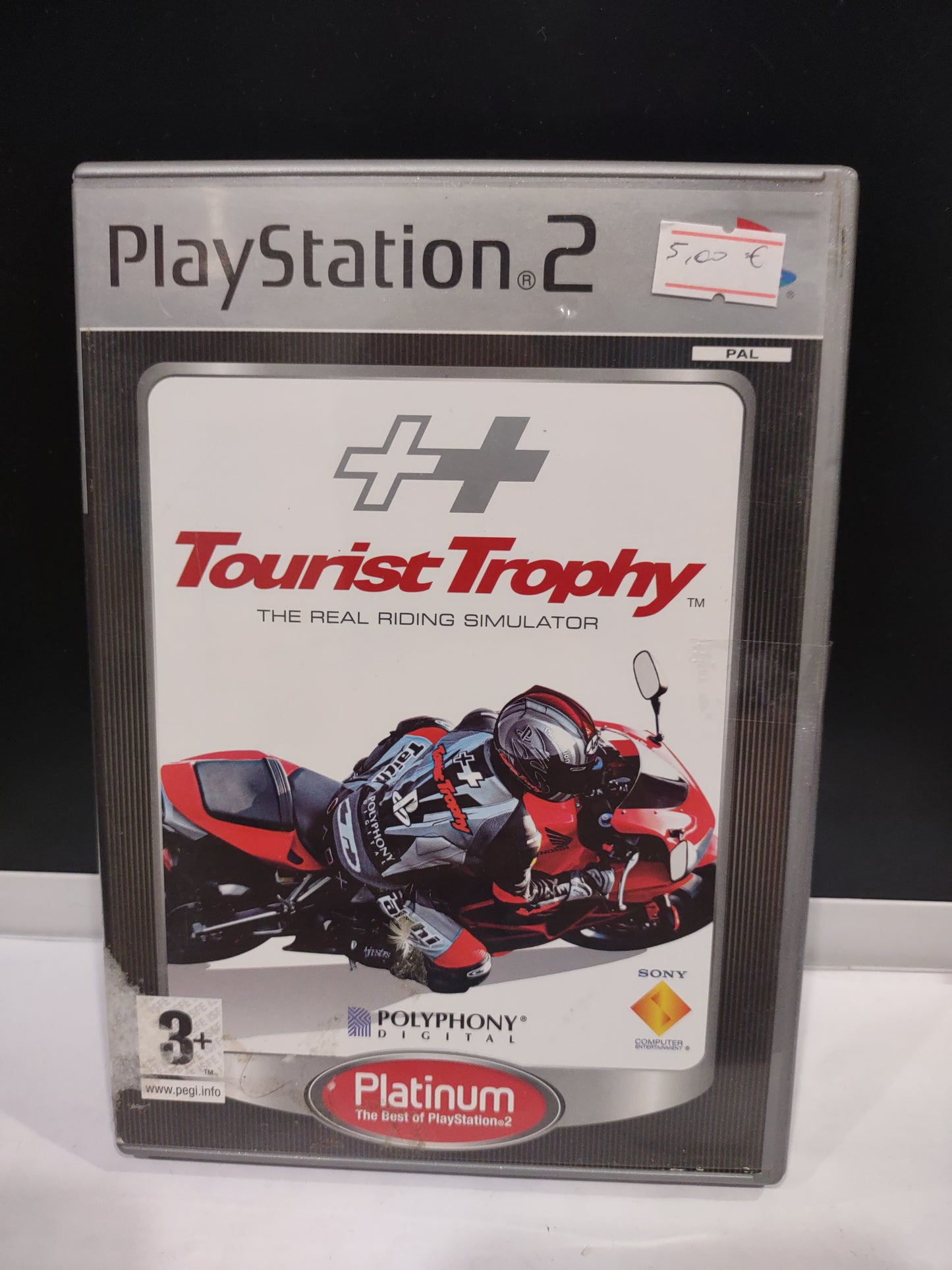 Gioco PlayStation PS2 tourist Trophy the real ridding simulator