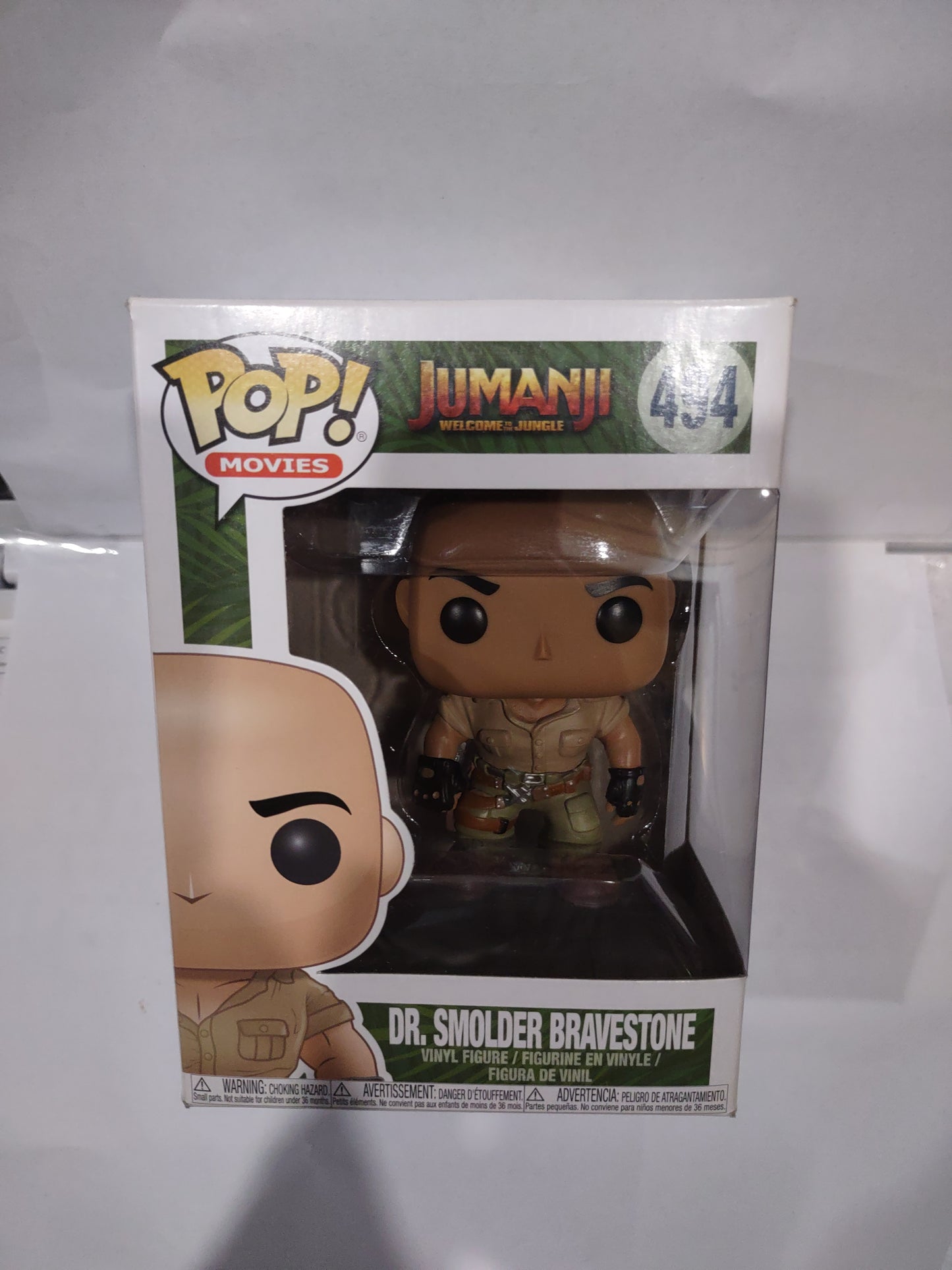 Pop funko movies the rock Jumanji dr. Smolder bravestone