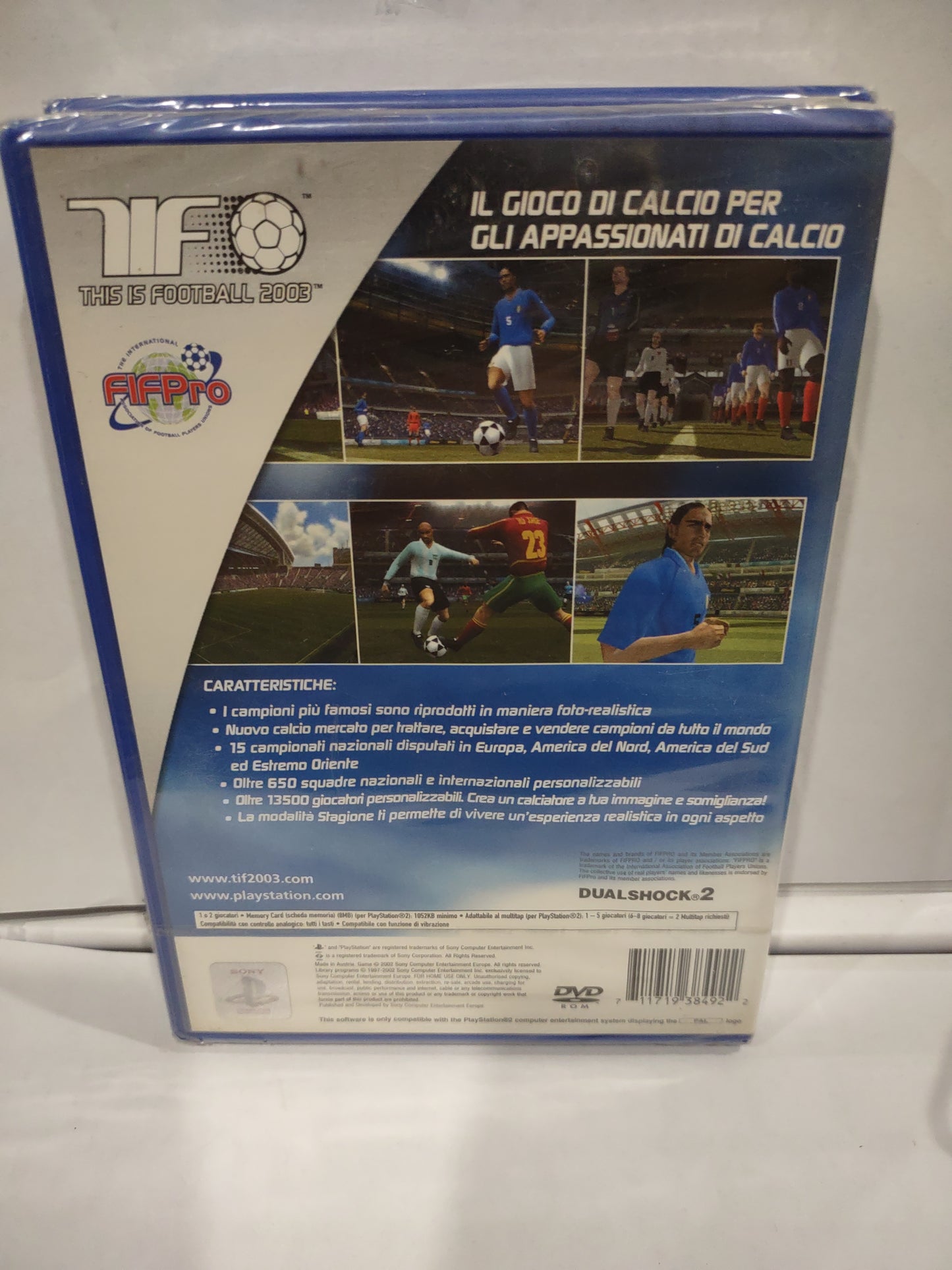 Gioco PlayStation PS2 this Is football 2003 sigillato