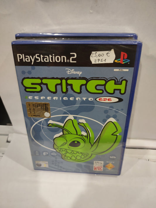 Gioco PlayStation PS2 Disney Stitch esperimento 626 sigillato