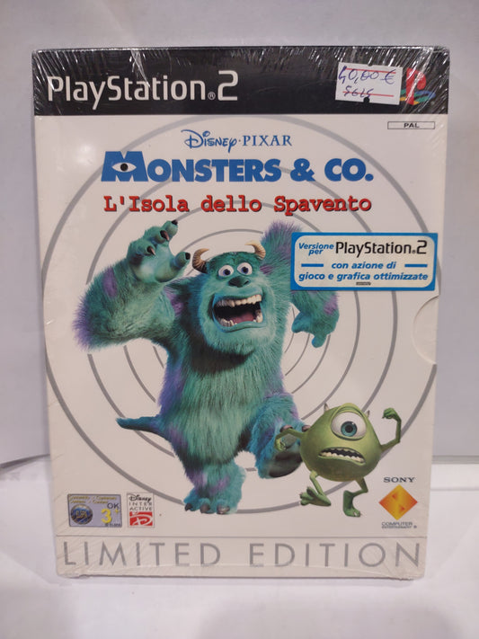 Gioco PlayStation PS2 Monsters & co l'isola dello spavento italiano sigillato limited edition