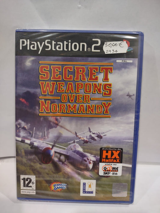 Gioco PlayStation PS2 secret weapons over normandy sigillato