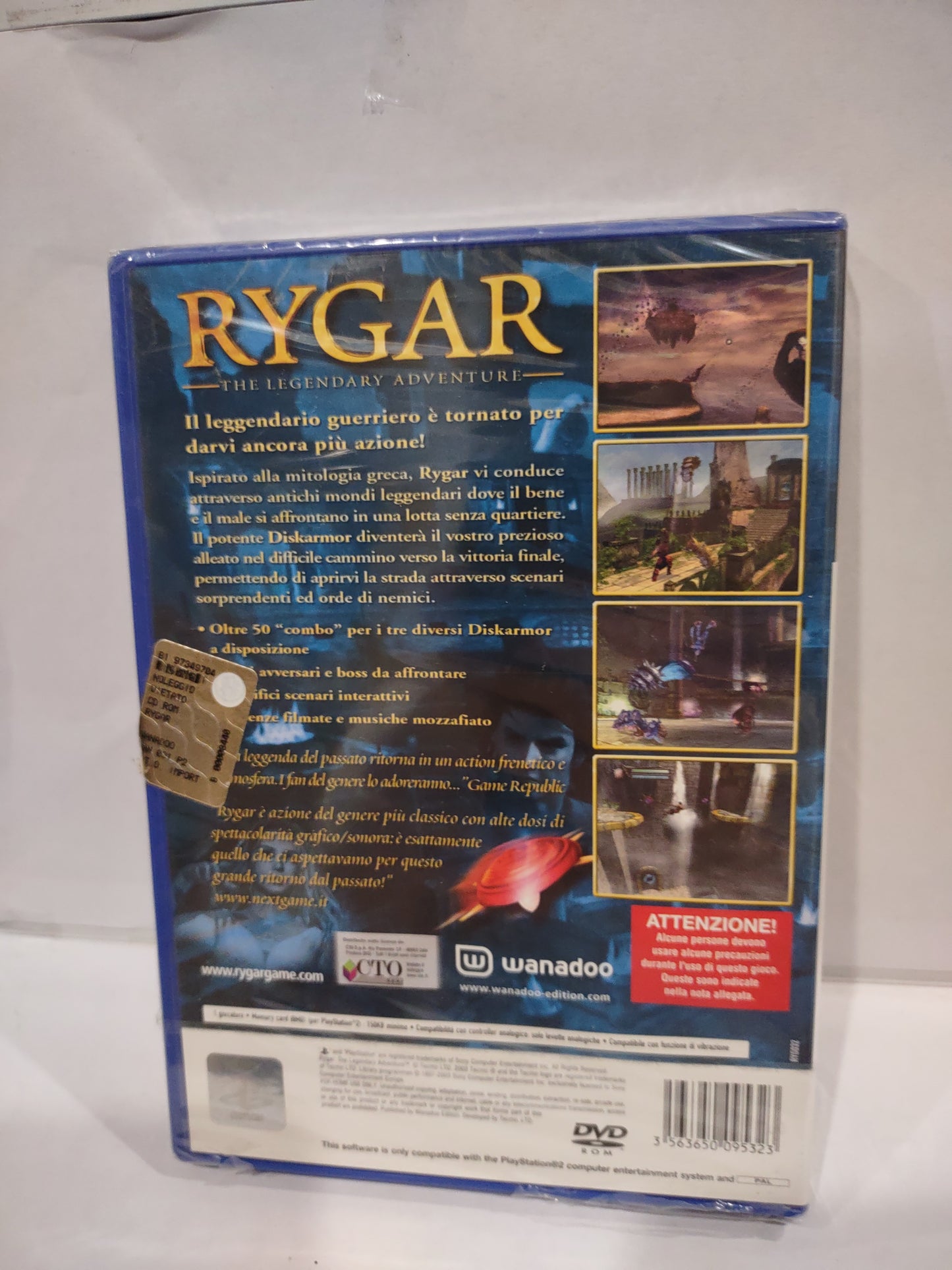 Gioco PlayStation PS2 sigillato rygar the legendary Adventure