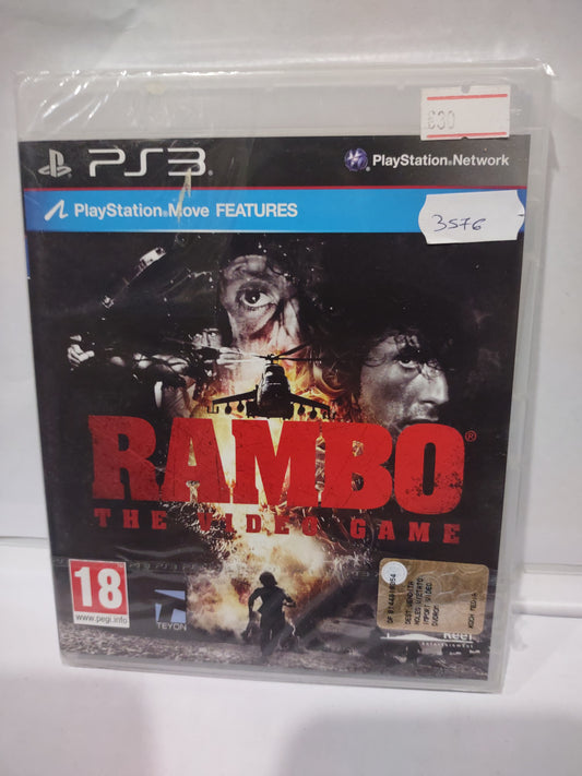 Gioco PlayStation ps3 sigillato Rambo the videogame Eur