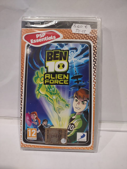 Gioco PlayStation PSP ben 10 alien force sigillato