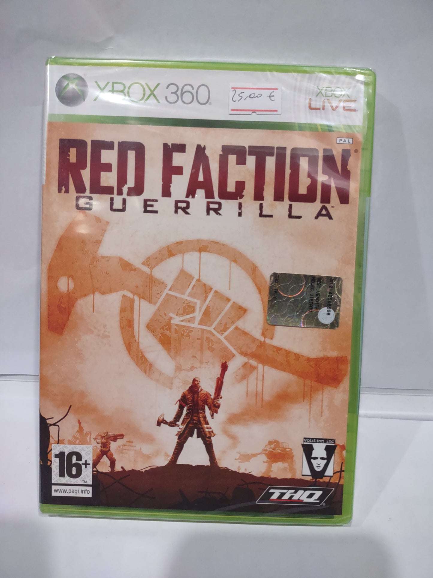 Gioco Xbox 360 sigillato Red faction guerrilla italiano