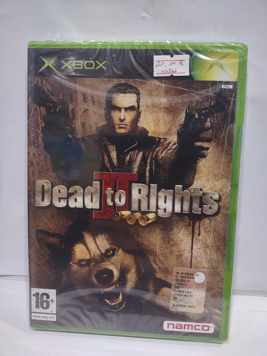 Gioco Xbox Classic sigillato dead to rights 2 namco