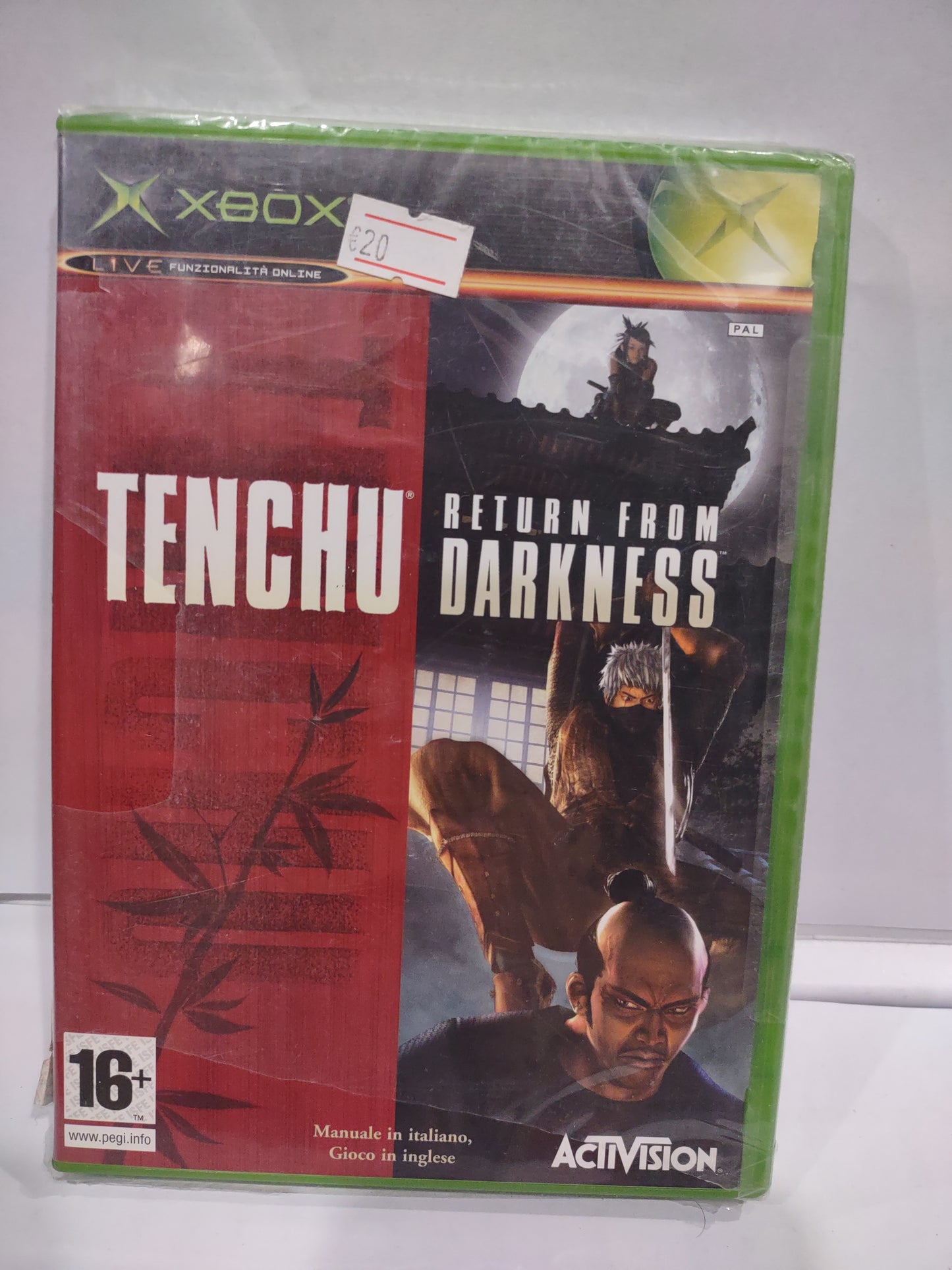 Gioco Xbox Classic sigillato tenchu return from darkness