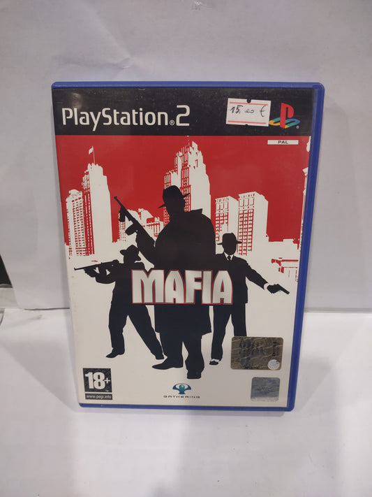 Gioco PS2 PlayStation mafia 1 completo di poster