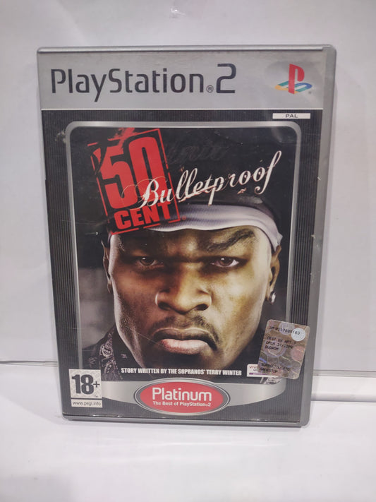 Gioco PlayStation PS2 50 cent bulletproof completo