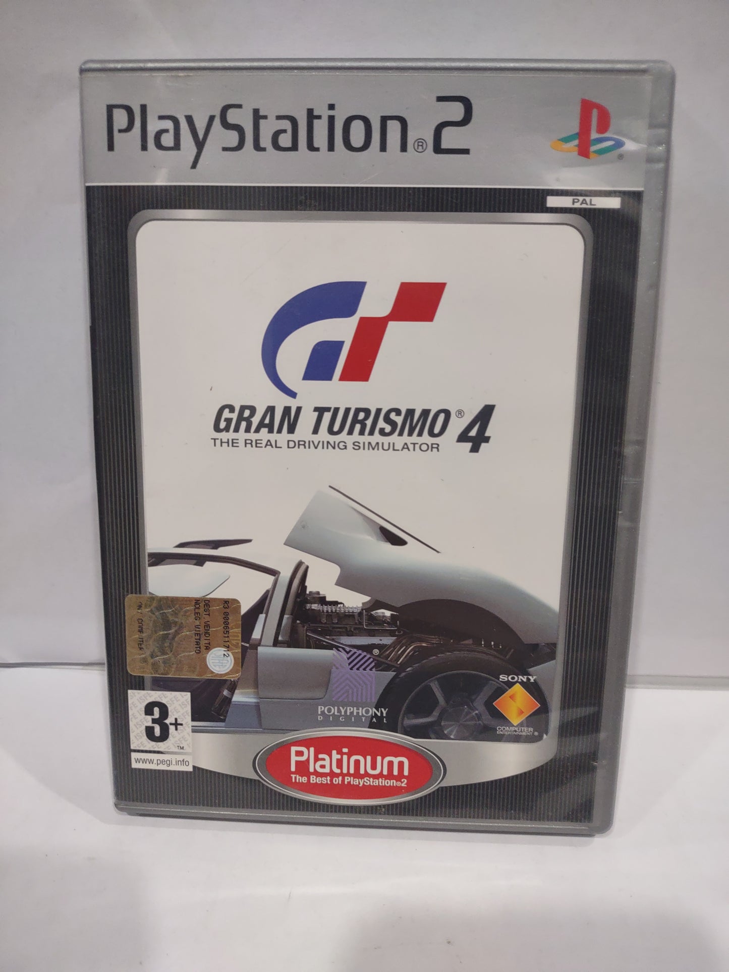 Gioco PlayStation PS2 Platinum Gran turismo 4