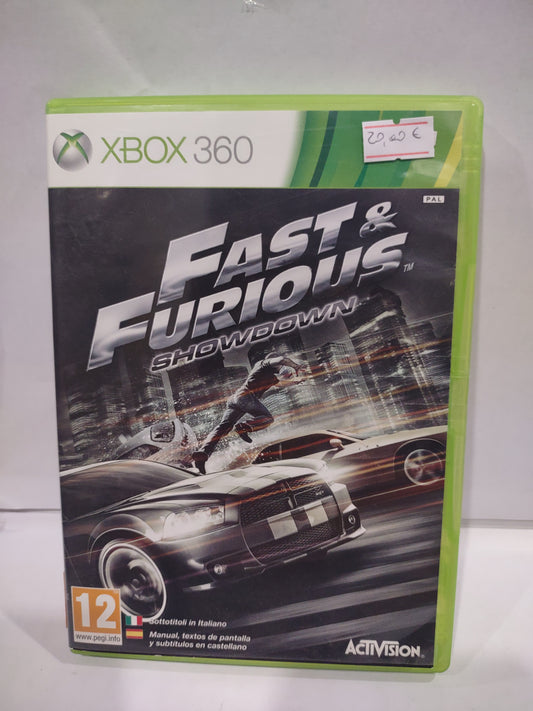 Gioco Xbox 360 fast & furious showdown