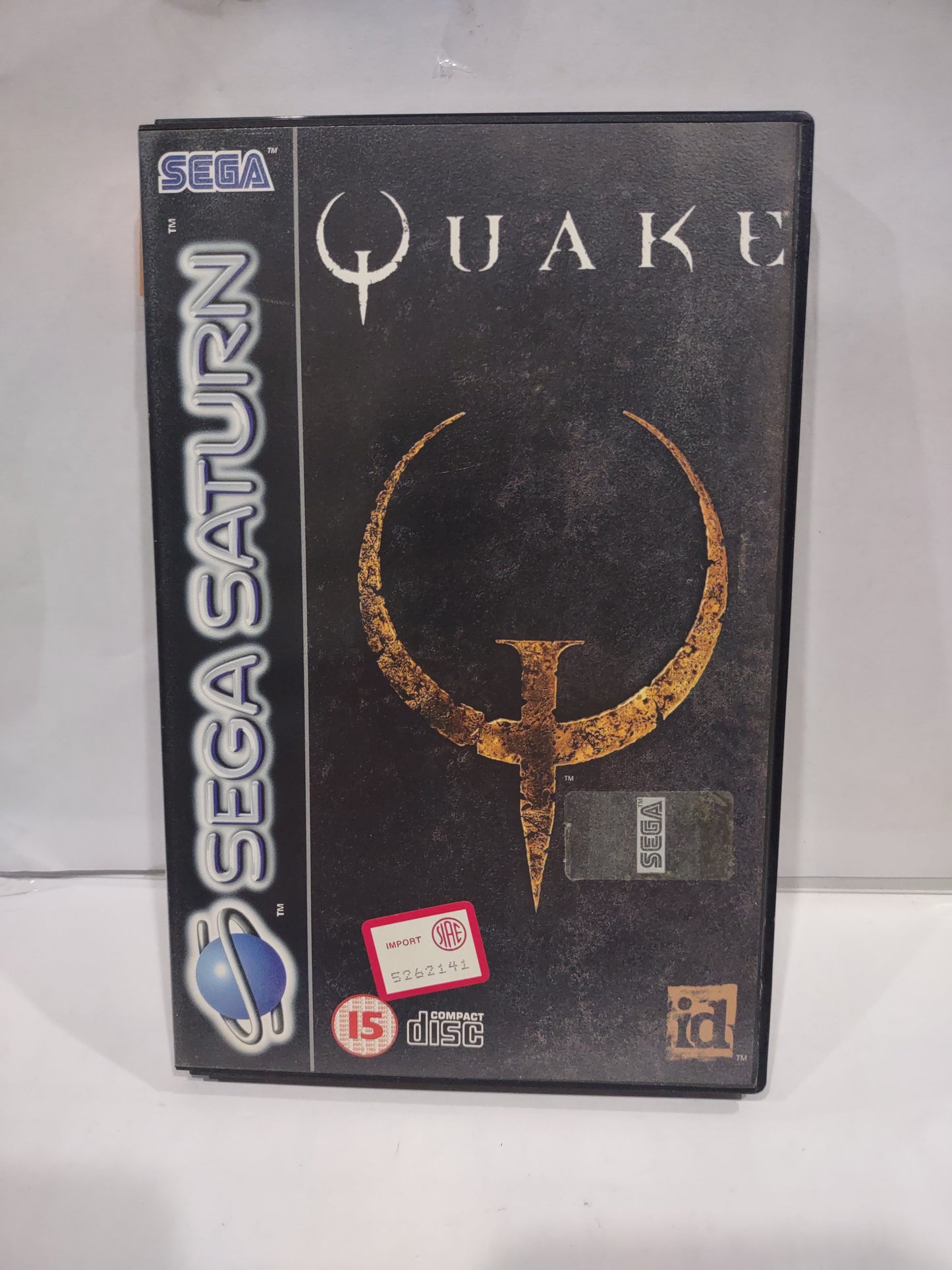 Gioco sega Saturn quake completo