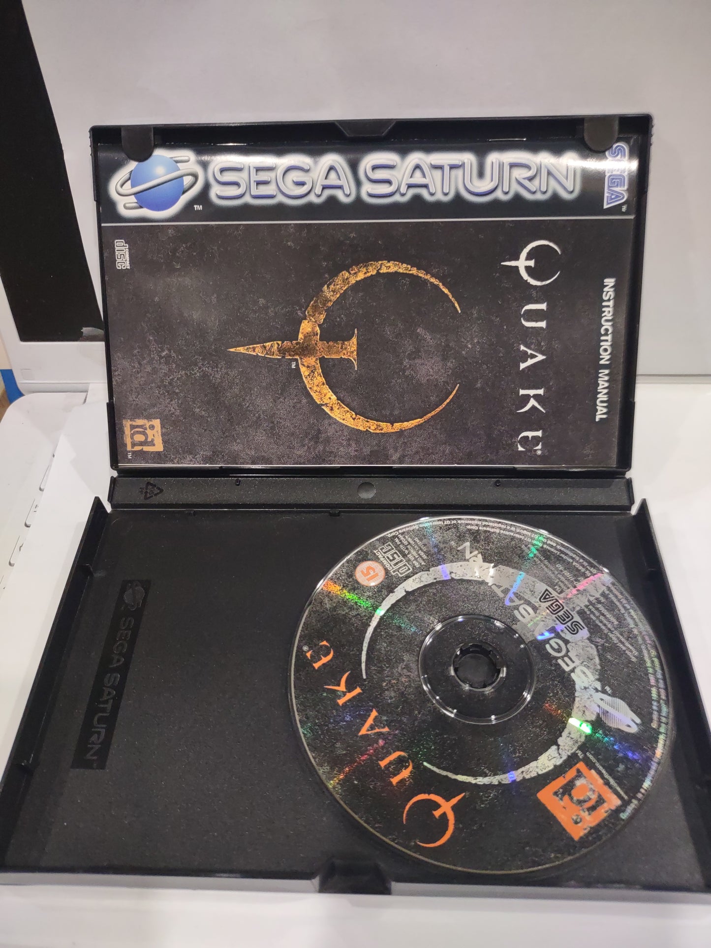 Gioco sega Saturn quake completo