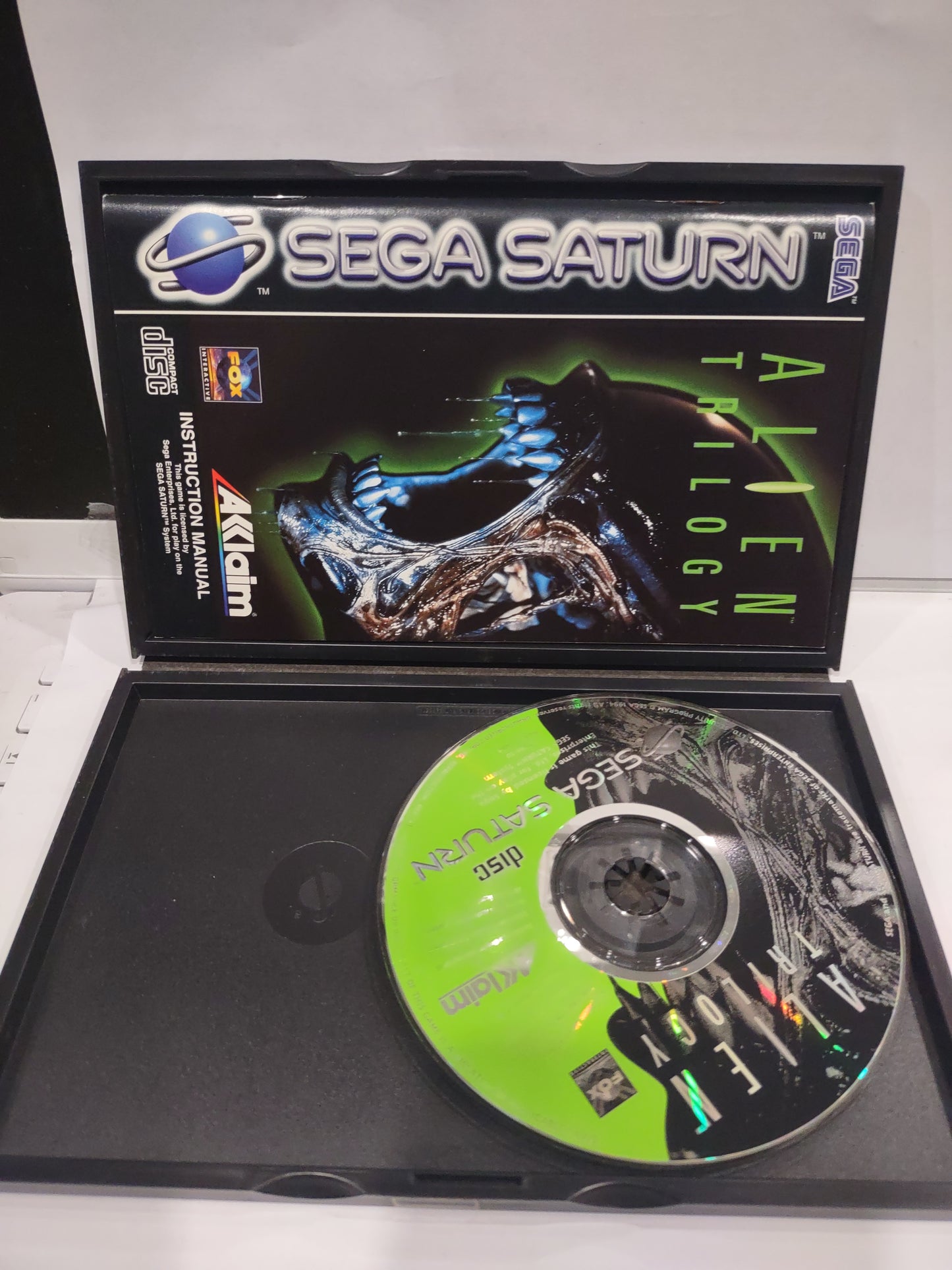 Gioco sega Saturn alien Trilogy