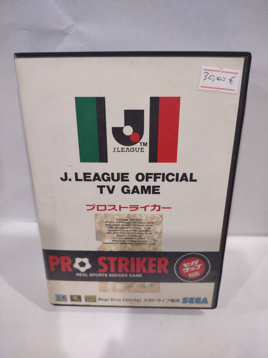 Gioco sega mega drive Japan j.league official TV game soccer
