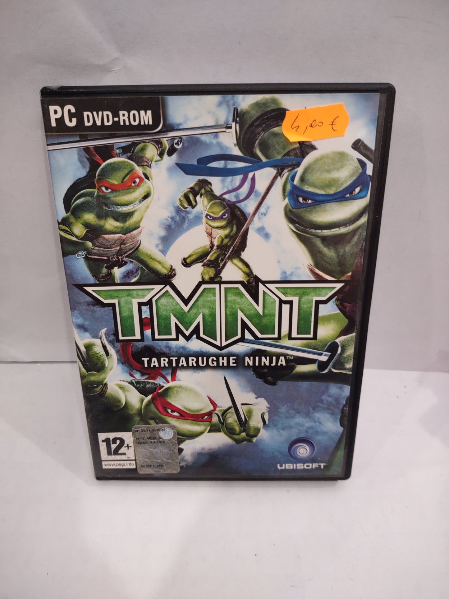 Gioco pc computer DVD tartarughe ninja Tmnt