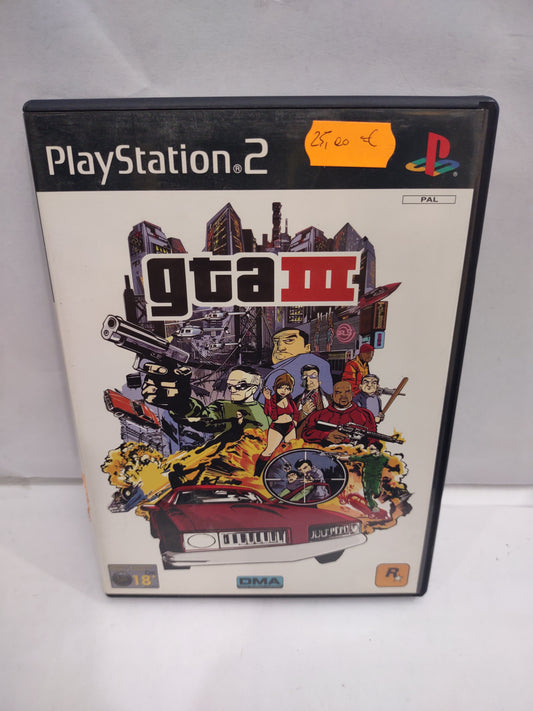 Gioco PlayStation PS2 Grand theft auto GTA III