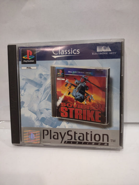 Gioco PlayStation PS1 soviet strike Platinum