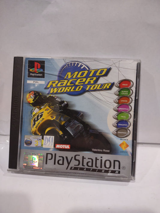 Gioco PlayStation PS1 moto Racer world Tour