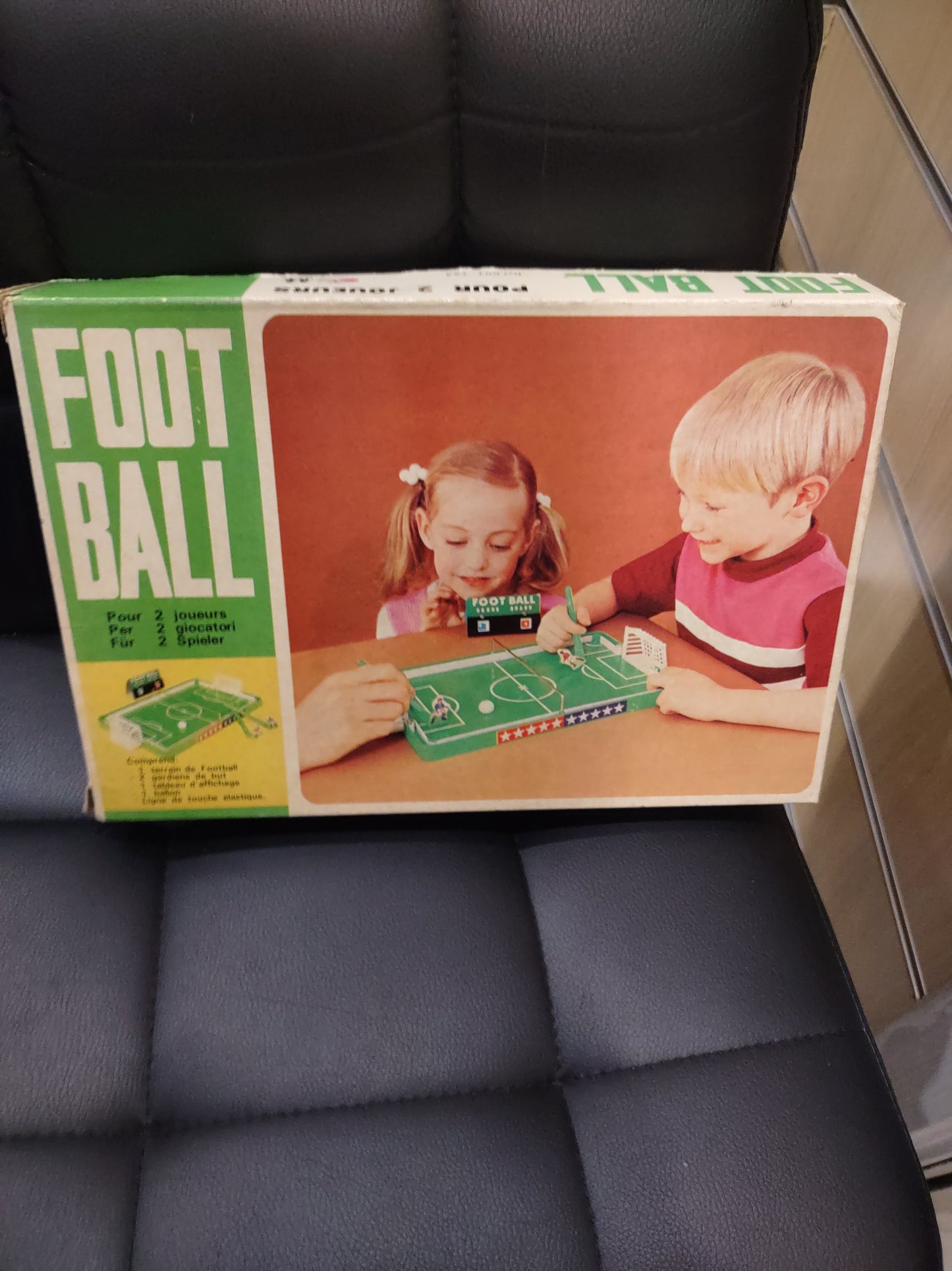 Foto ball Tomy vintage calcio a elastico