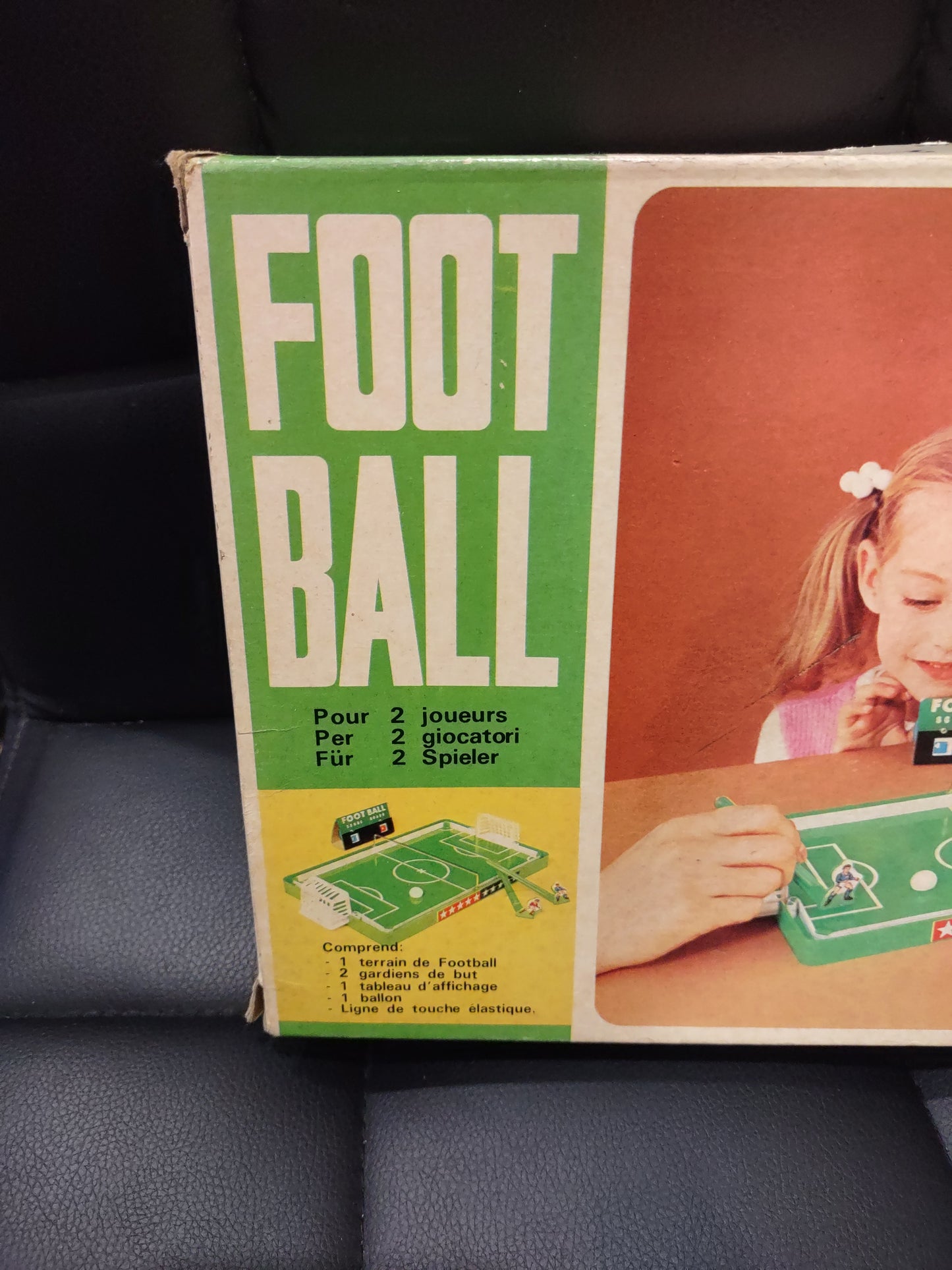 Foto ball Tomy vintage calcio a elastico