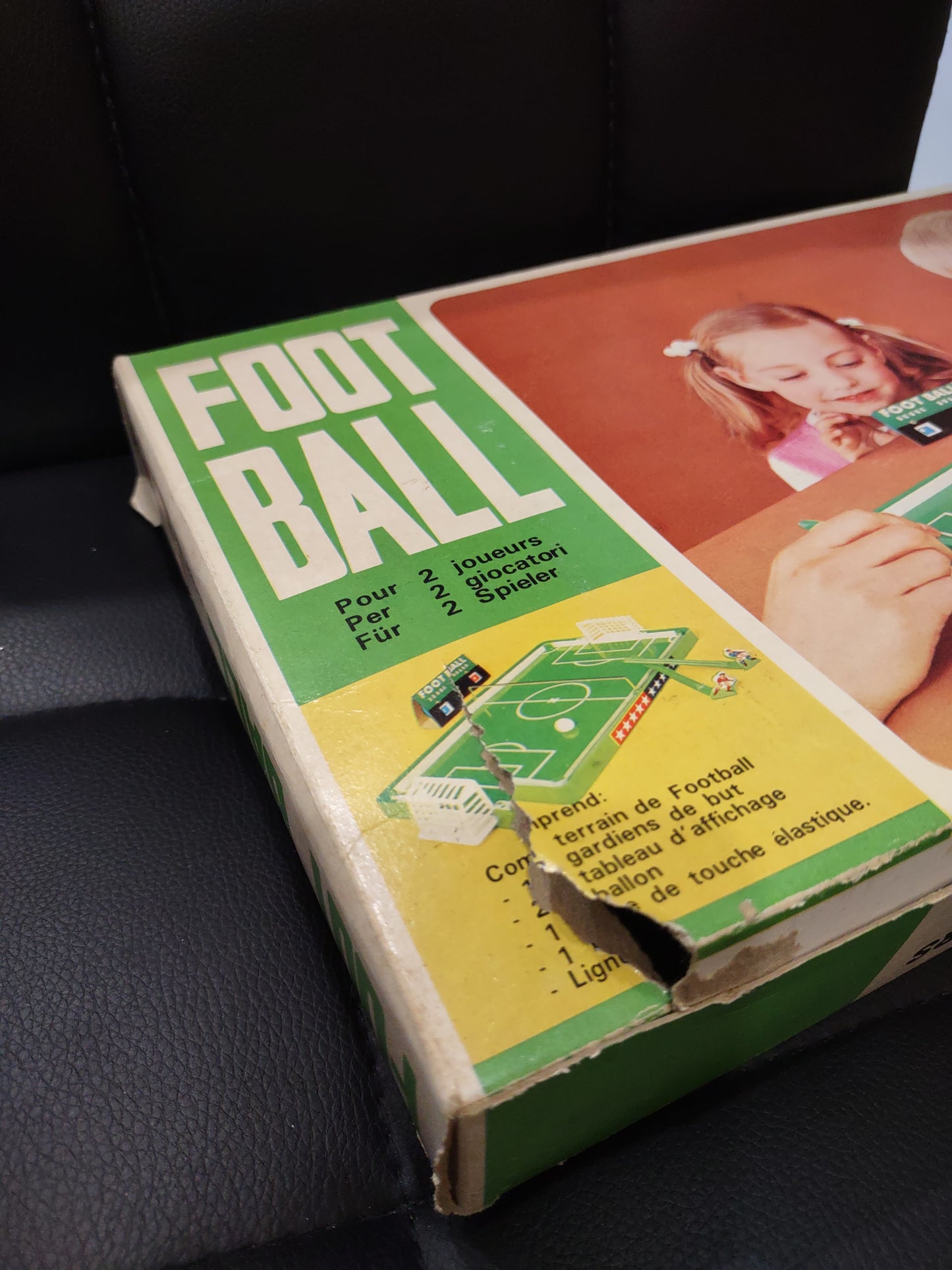 Foto ball Tomy vintage calcio a elastico