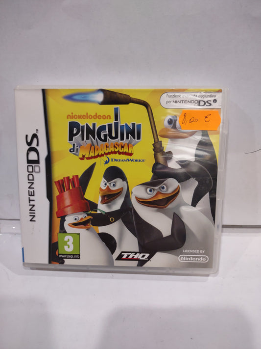 Gioco Nintendo DS i pinguini di Madagascar completo