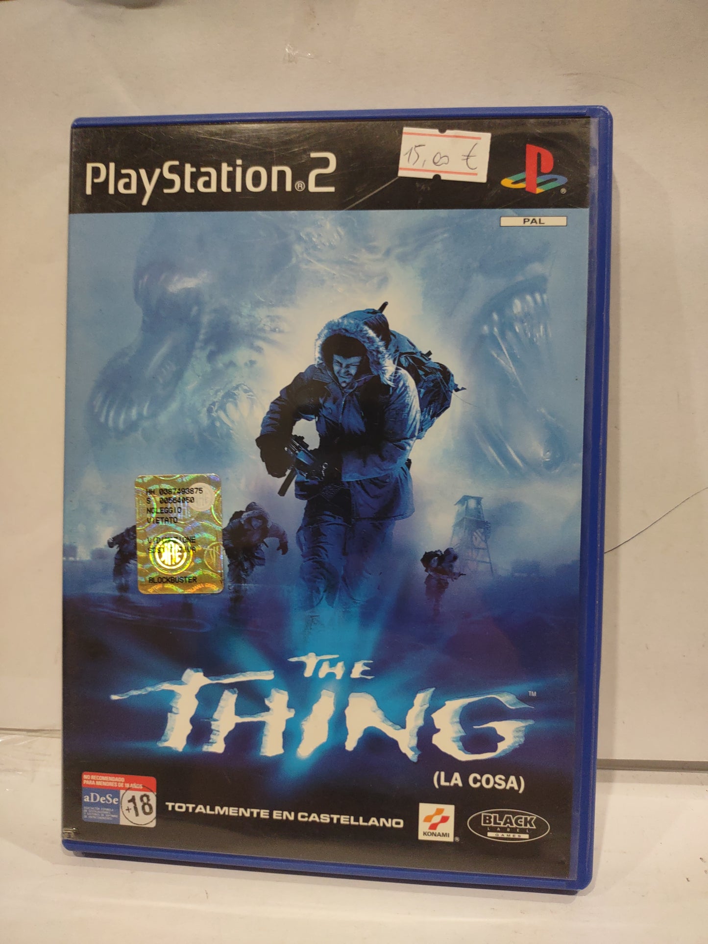 Gioco PlayStation PS2 la cosa the thing ESP