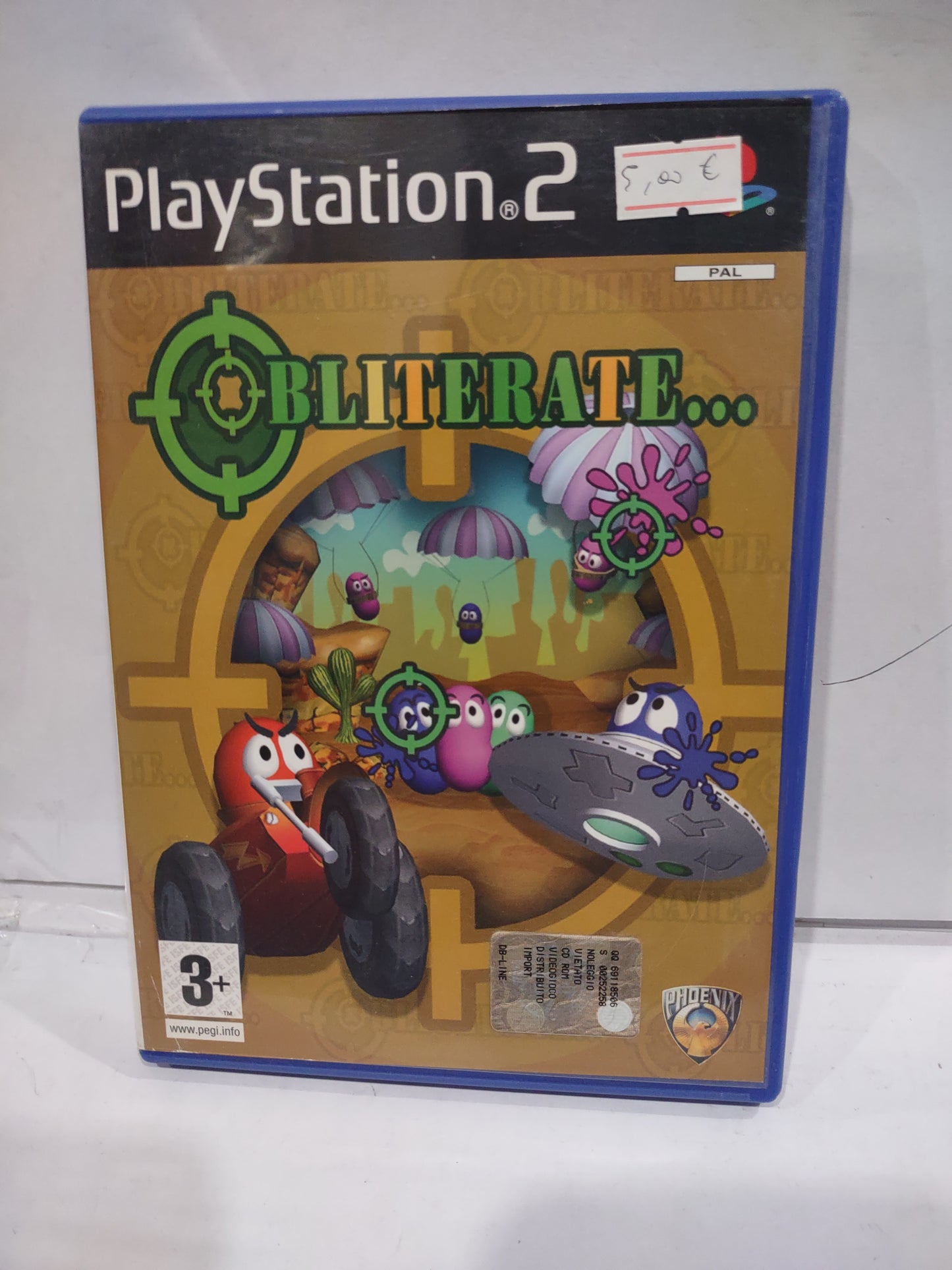 Gioco PlayStation 2 PS2 obliterate con istruzioni