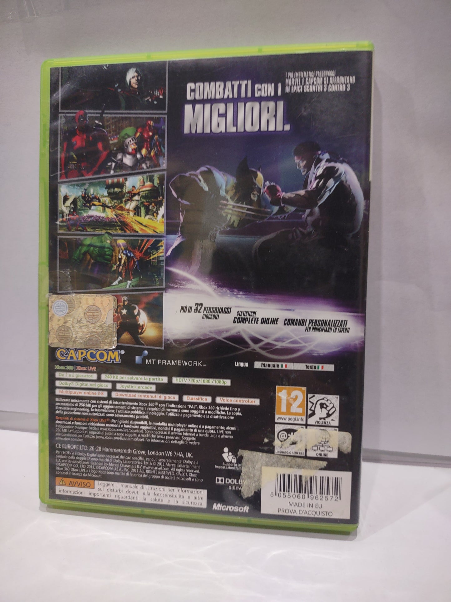 Gioco Xbox 360 Marvel vs. Capcom 3