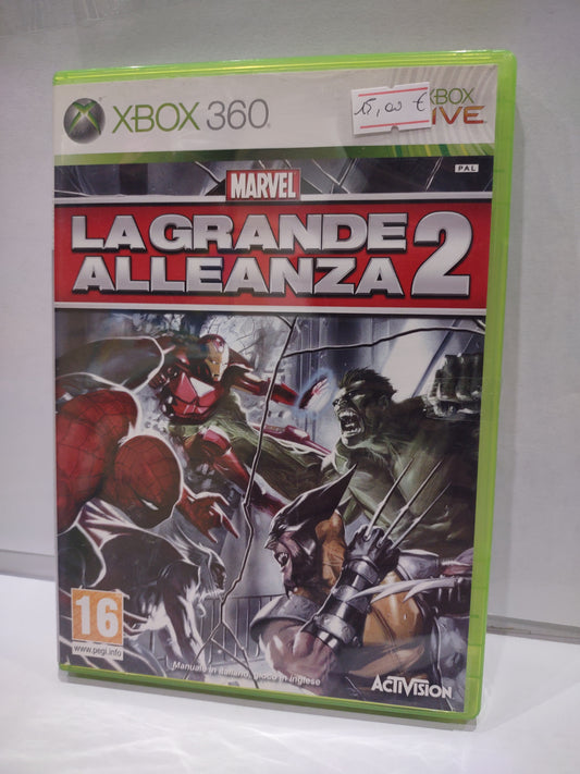 Gioco Xbox 360 Marvel la grande alleanza 2