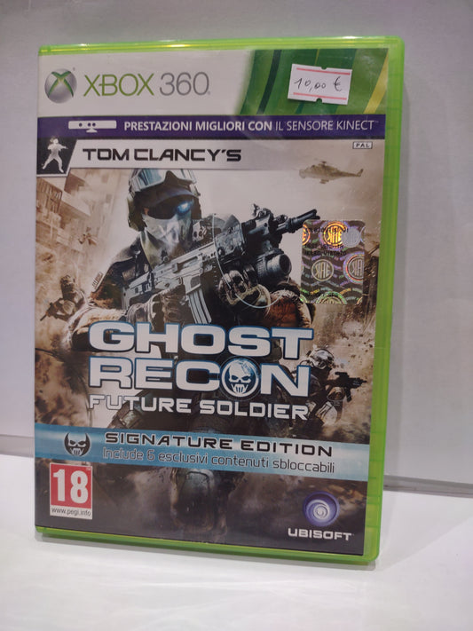 Gioco Xbox 360 Tom clancy's Ghost recon future soldier signature edition