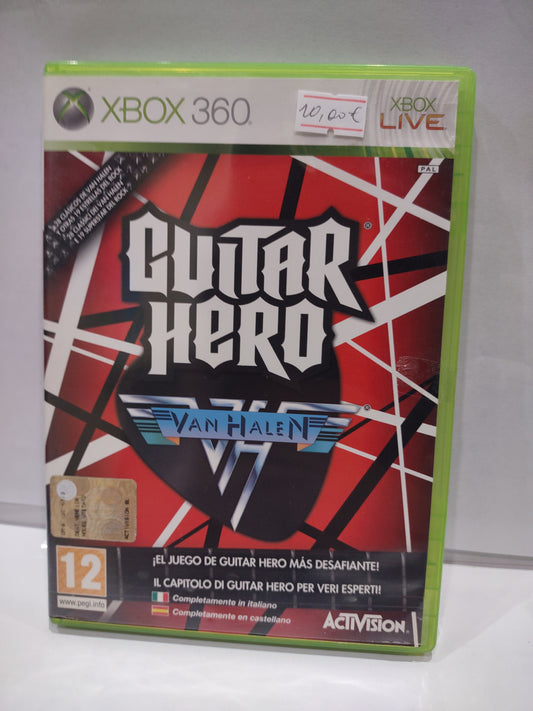 Gioco Xbox 360 Guitar Hero van halen