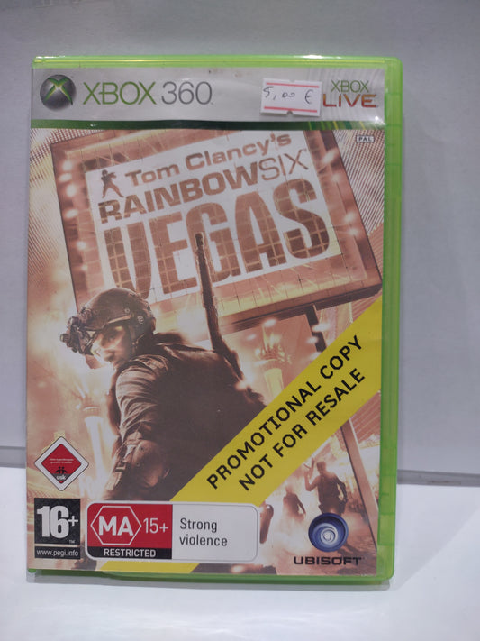 Gioco Xbox 360 Tom clancy's rainbow six Vegas promotional Copy