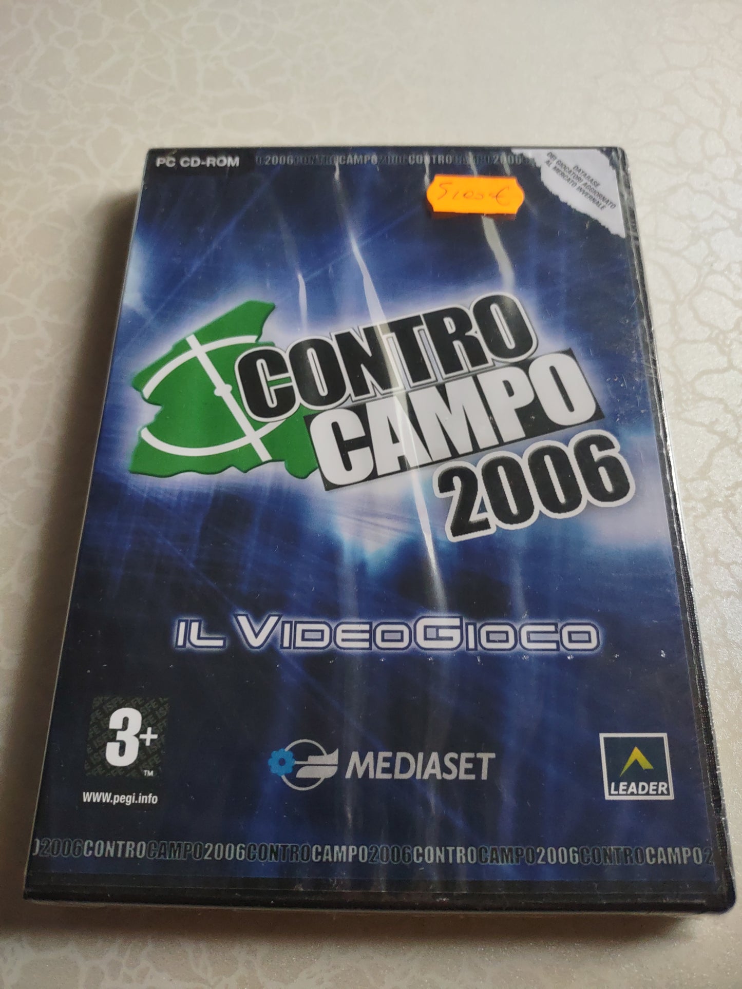 Gioco PC computer CD-Rom contro campo 2006