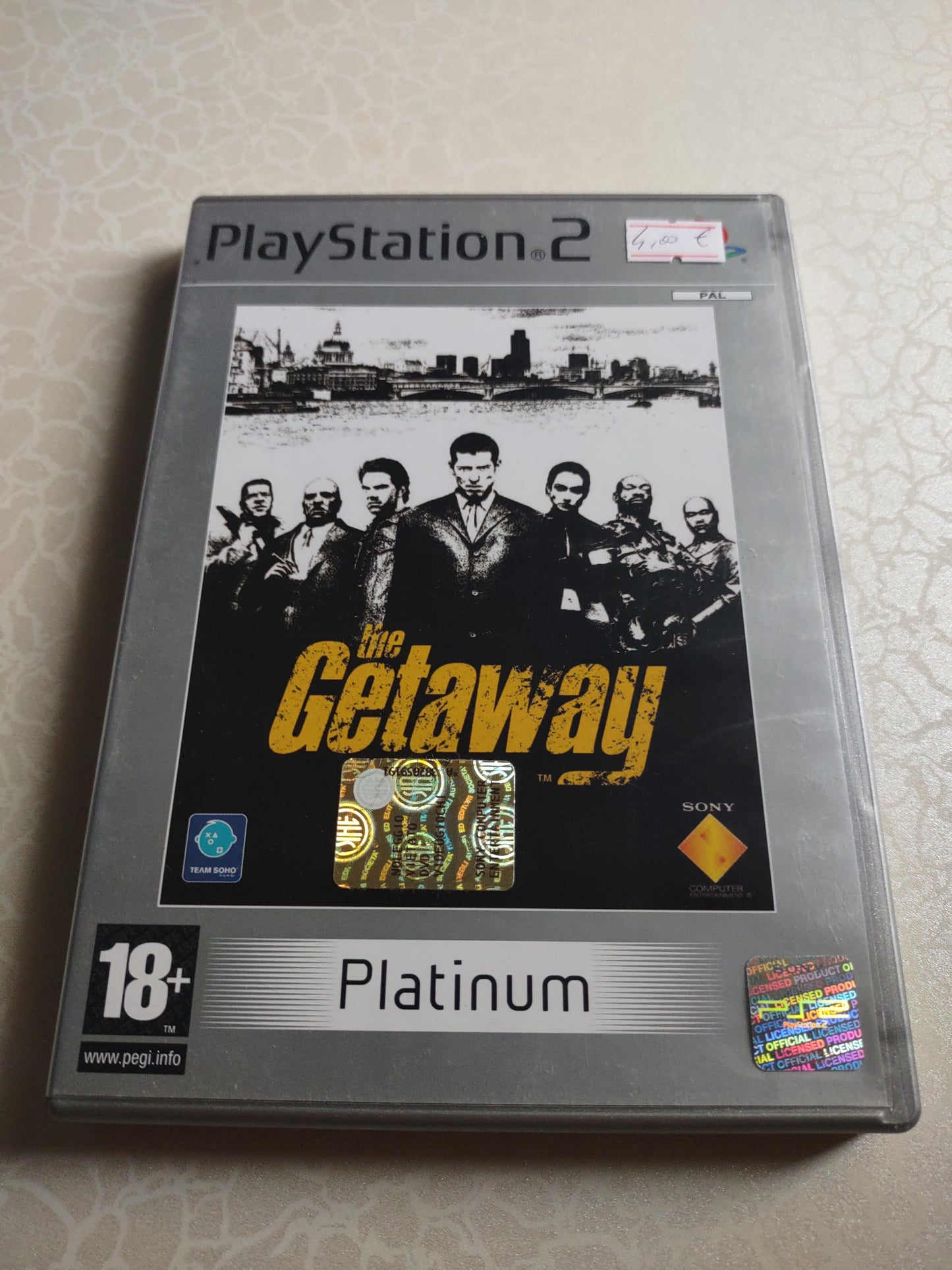 Gioco PlayStation PS2 the gateway Platinum incompleto