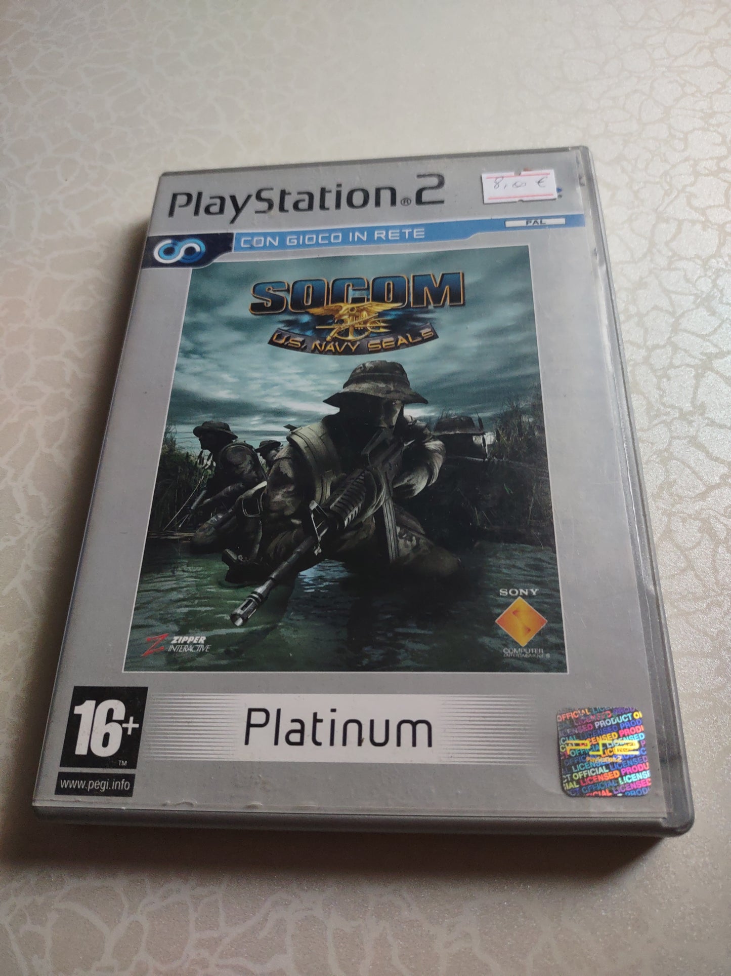 Gioco PlayStation PS2 socom u.s navy seale