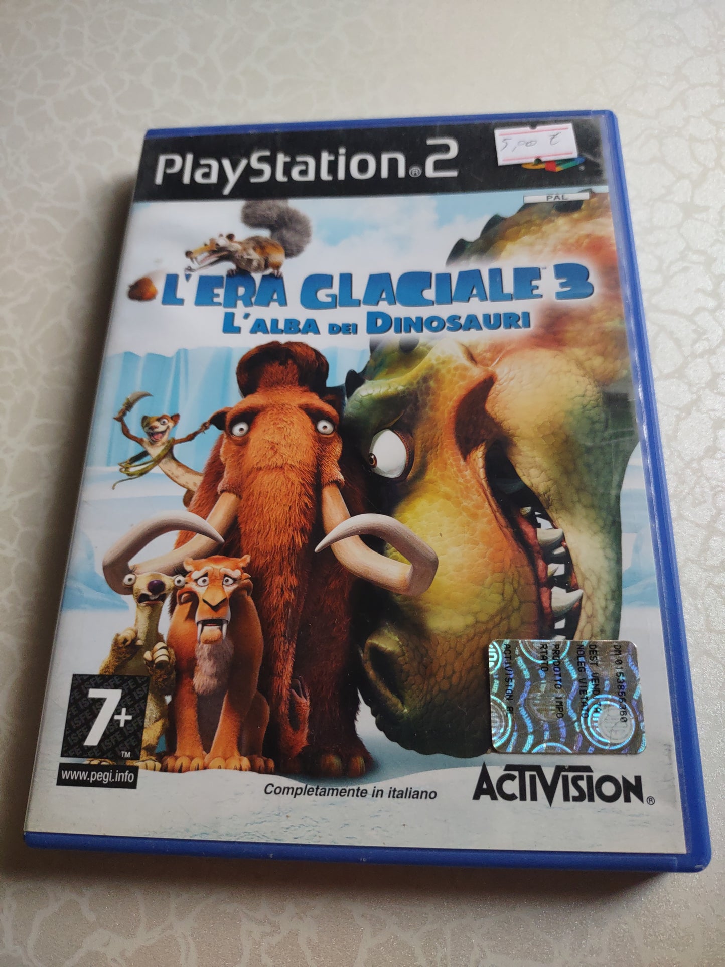 Gioco PlayStation PS2 l'era glaciale 3  l'alba dei dinosauri