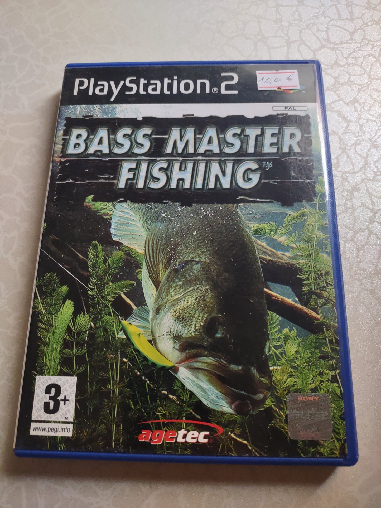 Gioco PlayStation PS2 basso master fishing pesca