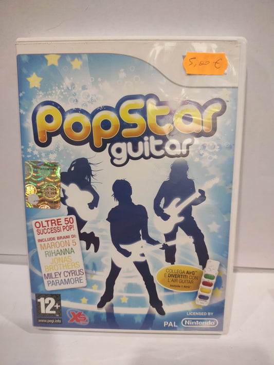 Gioco Nintendo Wii popstar Guitar