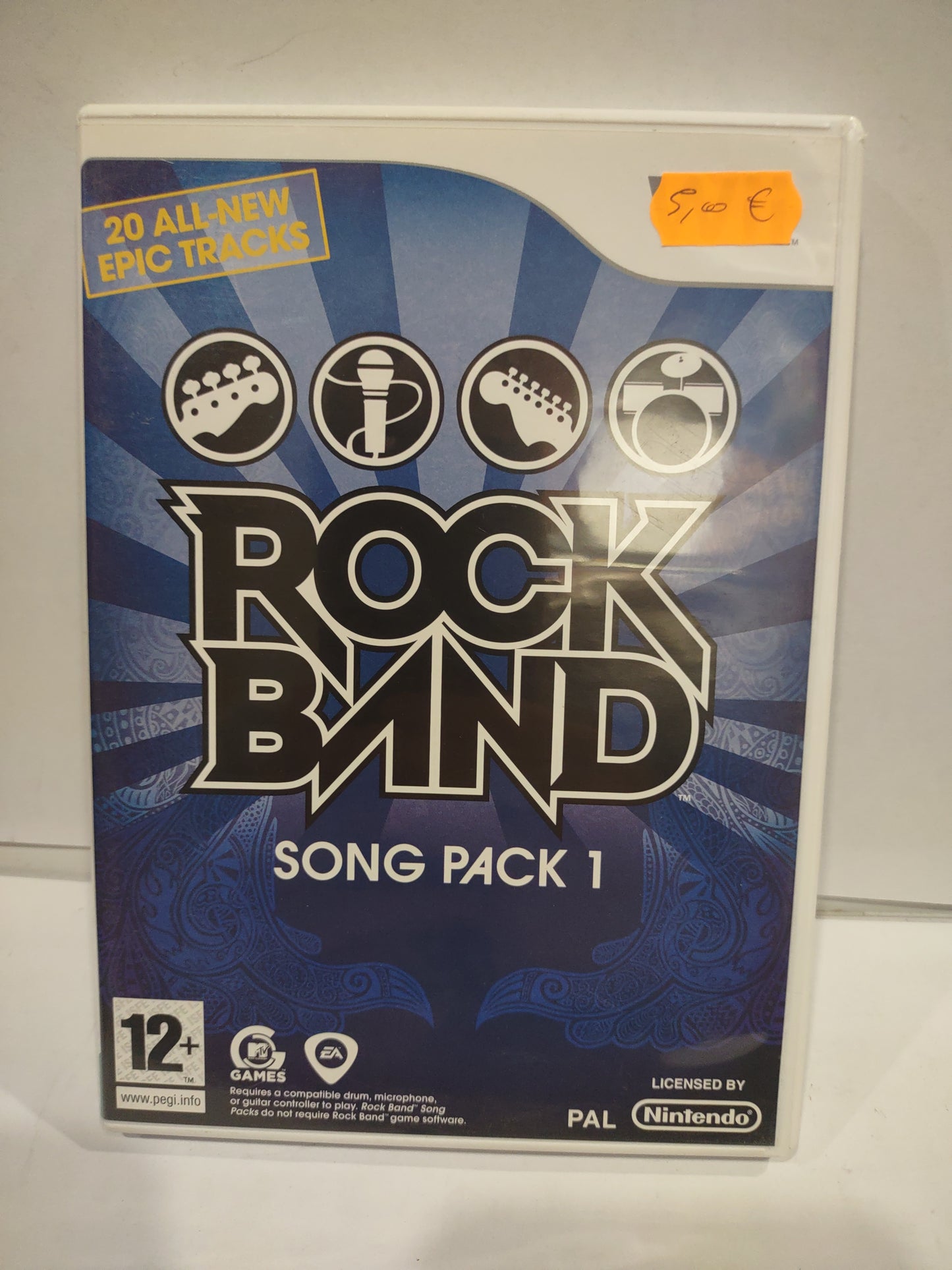 Gioco Nintendo Wii rock band Song pack 1