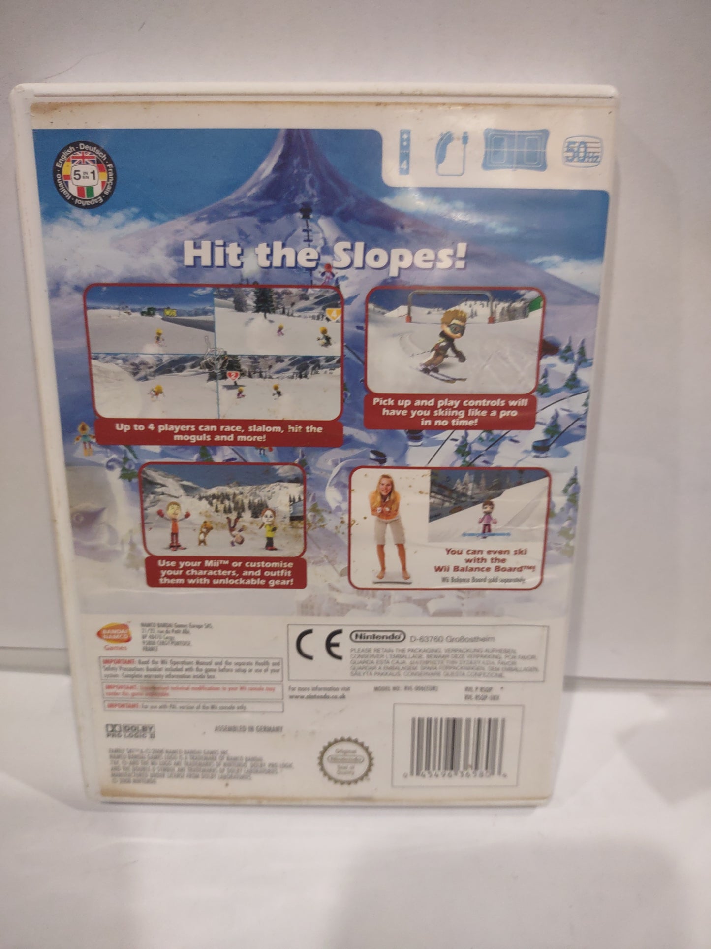 Gioco Nintendo Wii family Ski PAL