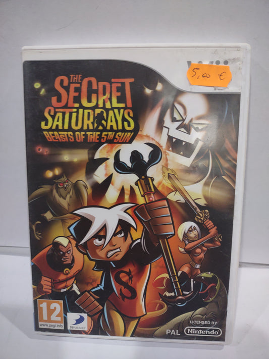 Gioco Nintendo Wii the secret saturdays beasts of the 5th sun