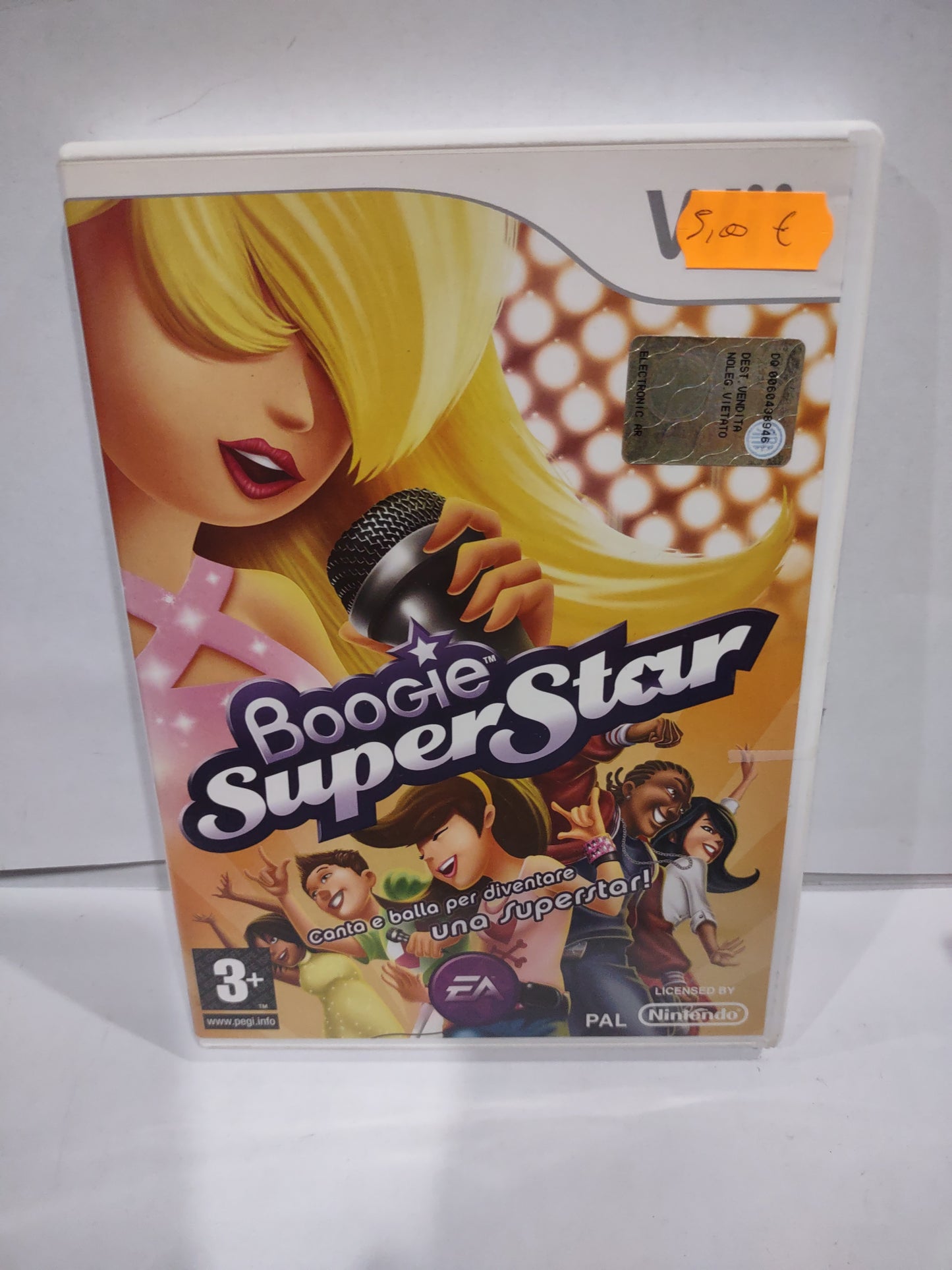 Gioco Nintendo Wii boogie superstar pal