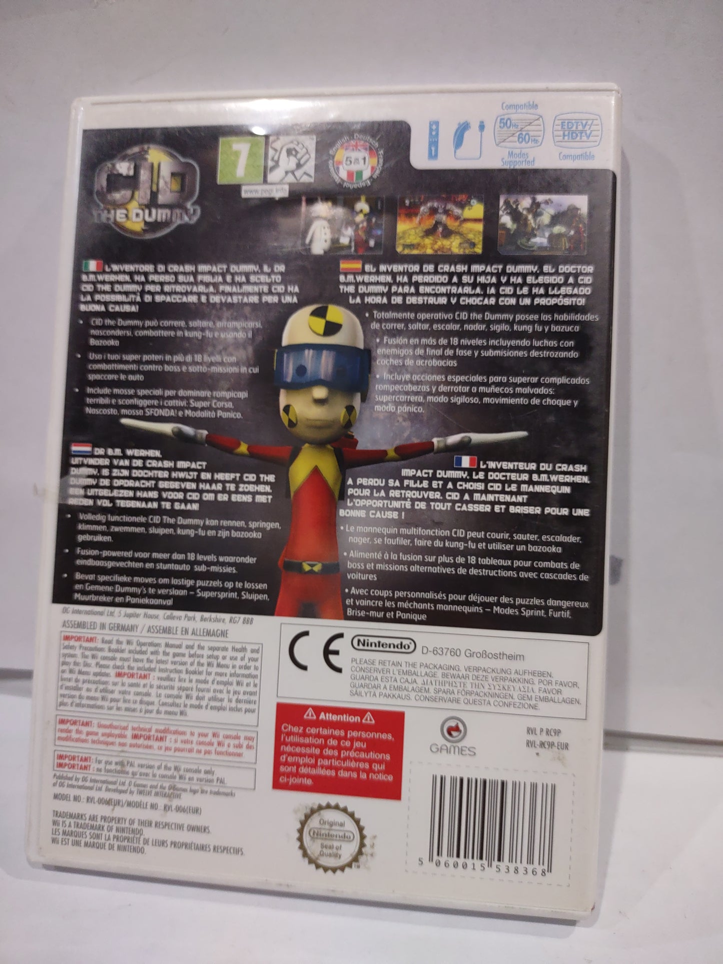 Gioco Nintendo Wii CID the dummy