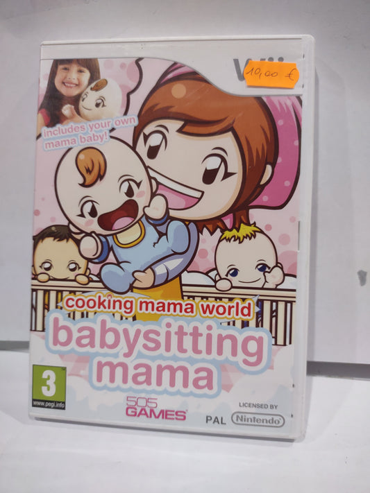 Gioco Nintendo Wii cooking ma world babysitting mama