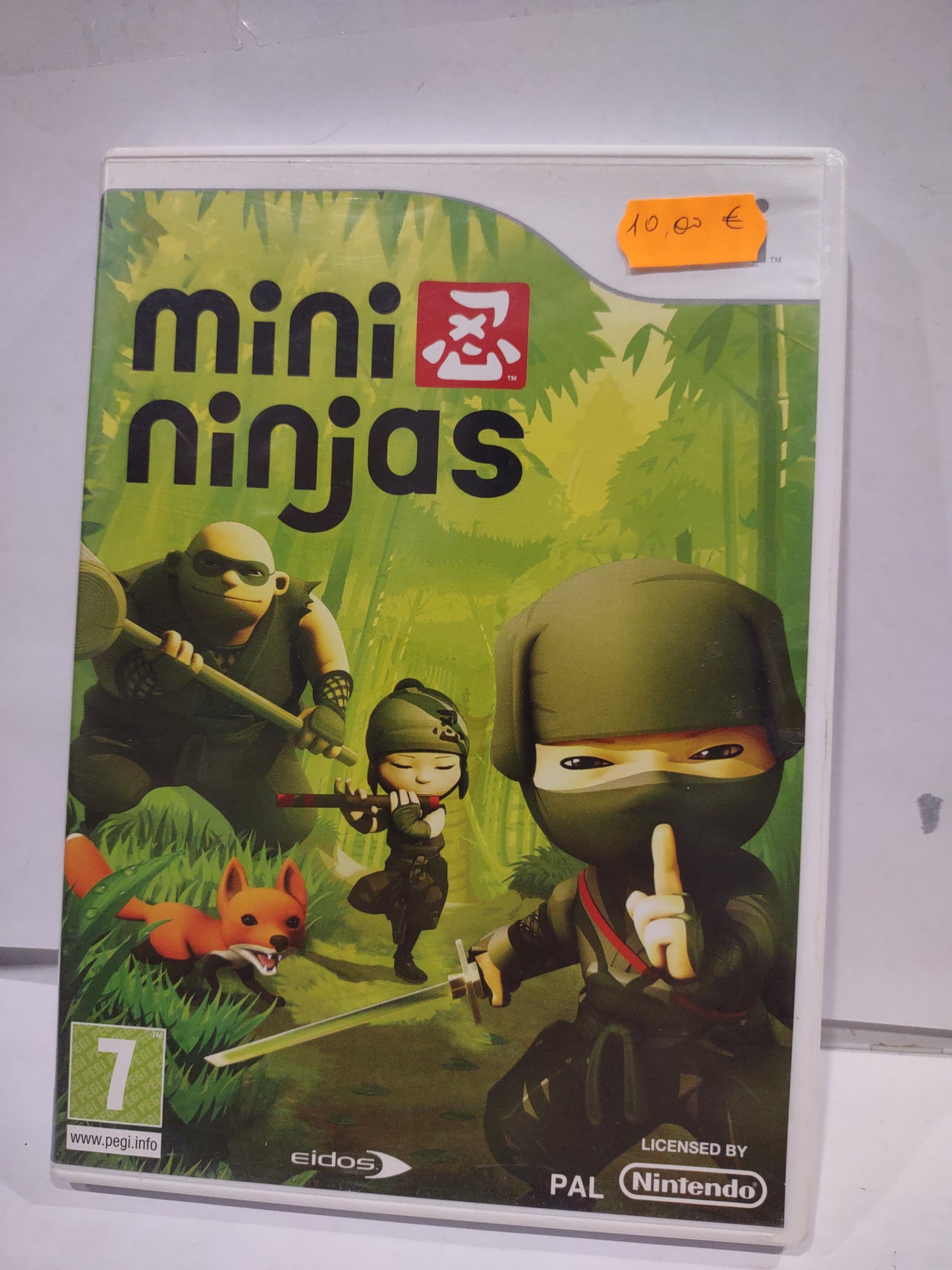 Gioco Nintendo Wii mini ninja completo